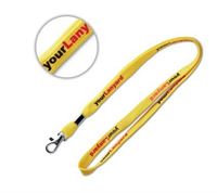 LANYARD TUBOLARE CON MORSETTO IN METALLO